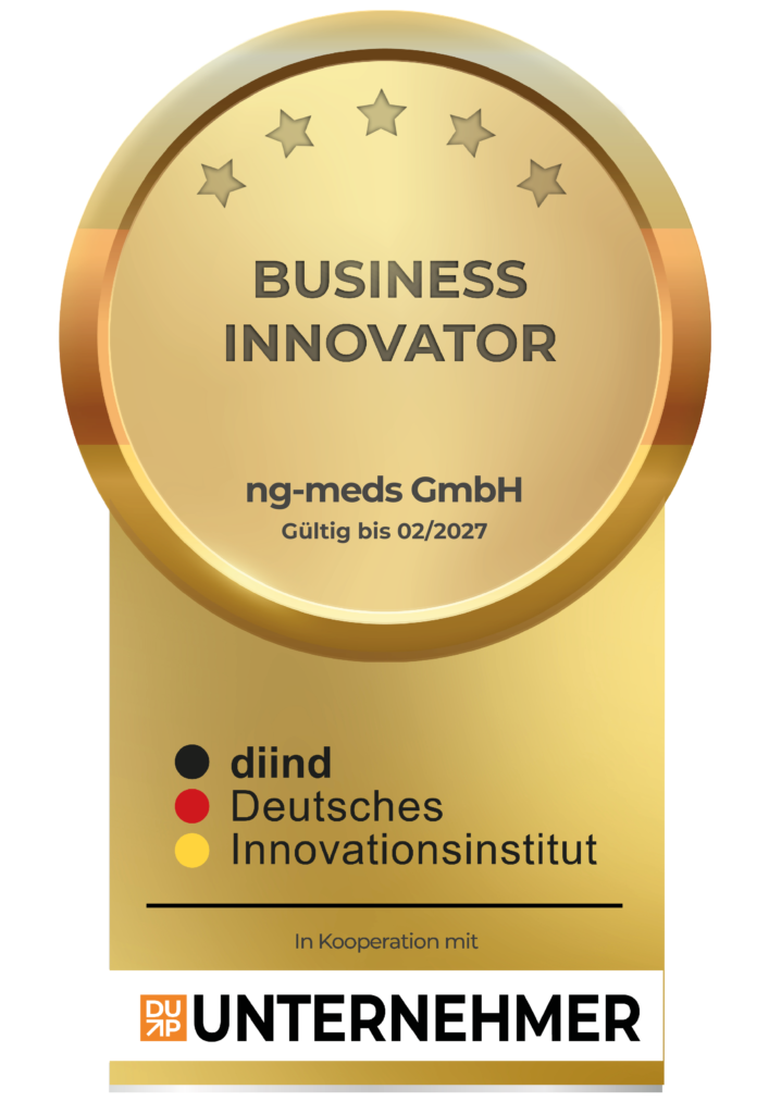 Business Innovator – Auszeichnung der ngmeds GmbH